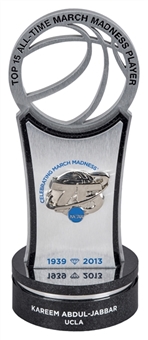 2013 NCAA Top 15 All-Time March Madness Player Award Presented To Kareem Abdul-Jabbar (Abdul-Jabbar LOA)